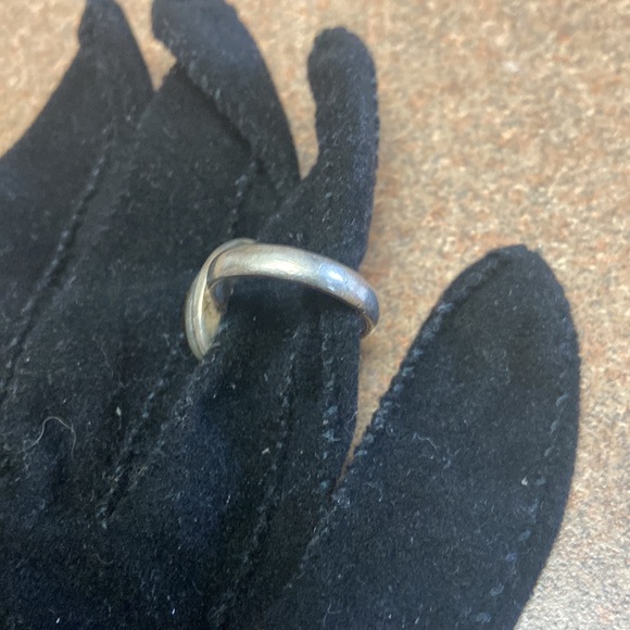 Natural Cat Eye & 925 Silver Ring - Picture 4 of 8